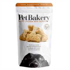 Pet Bakery Tasty Chicken Mini Bones Dog Treats 190g